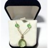 Collana con acquamarina