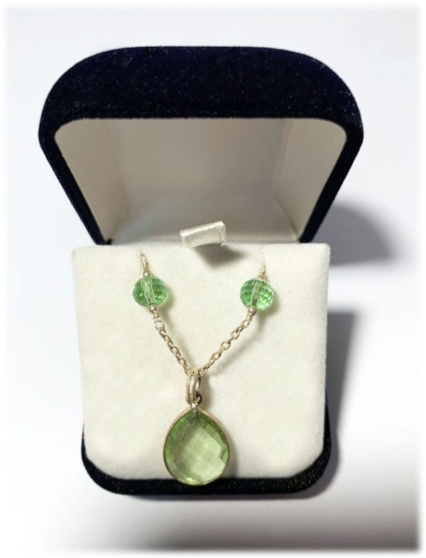 Collana con acquamarina